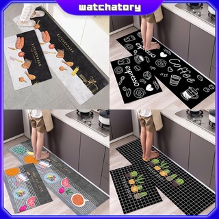 watchatory decorar alfombra lavable antideslizante alfombra de cocina para baño entrada puerta de entrada para sala de estar de dibujos animados casa felpudo