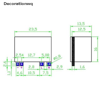 (decorationwq) nuevo convertidor ac-dc 110v 220v 230v a 12v aislado placa de fuente de alimentación a la venta