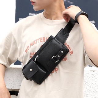 Cintura bolsa de mensajero multifuncional Casual bolsa portátil bolsa de hombro para viaje motocicleta (2)