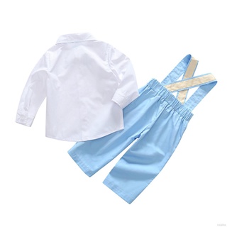 Ruiaike niños trajes bebé niños conjunto de ropa 2pcs niños traje conjunto de niños caballero traje conjunto (2)