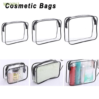Waixin1 bolsa de almacenamiento impermeable de PVC para viajes/bolsas de maquillaje con cierre/bolsas cosméticas