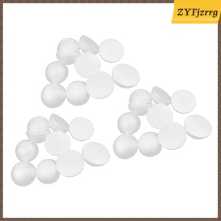30 modelado de espuma de poliestireno espuma de poliestireno blanco medio redondo esfera diy decoración 4\\\\» (1)