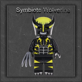 symbiote deadpool anti veneno compatible con legoing minifigures marvel vengadores endgame bloques de construcción juguetes de bebé para niños (4)