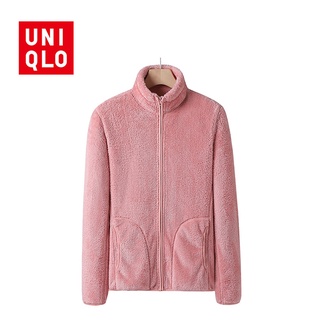 Uniqlo - chaqueta de lana de Coral, diseño de lana engrosada (6)