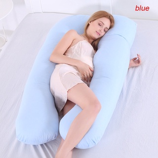 en venta (funda de almohada con núcleo) en forma de u almohada de cuerpo completo para maternidad mujeres embarazadas enfermería cuerpo