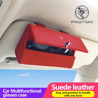 Proton X50 X70 PERSONA SAGA IRIZ ERTIGA EXORA coche gafas de sol caja de almacenamiento de almacenamiento accesorios interiores modificación