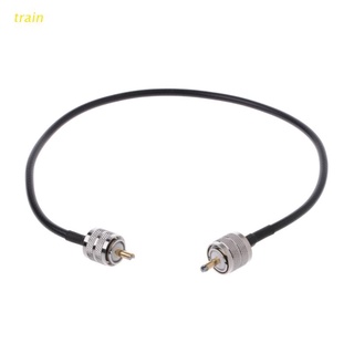tren rf coaxial cable conector uhf pl259 macho a uhf macho pl259 rg58 pigtail cable 50cm