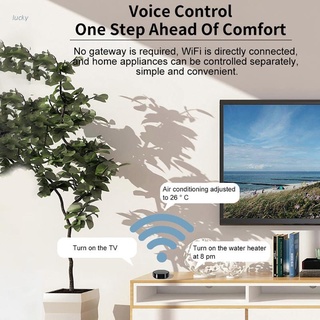 lucky wifi ir mando a distancia universal smart control remoto con amazon alexa -google home control de voz smart home
