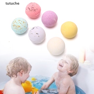 tutuche 1pc 60g burbujas bombas de baño spa bola de sal exfoliante hidratante baño sal jabón co (1)