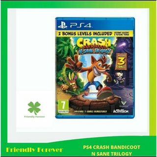 Ps4 Crash Bandicoot N Sane Trilogy 3 en 1 juegos