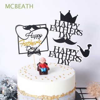 mcbeath daddy cake topper feliz cumpleaños día del padre super papá regalo fiesta papa papel postre pasteles decoraciones