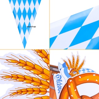 yoyohup oktoberfest bandera colgante decoración alemana cerveza festival colgante remolino decoración co