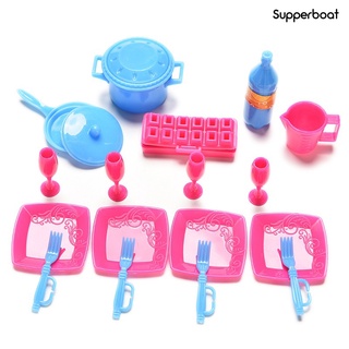 Supp 18 piezas Mini platos De taza De cocina/juguete para niños