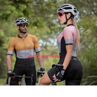 2020 kafitt pareja Ropa de Ciclismo de manga corta Ciclismo triatlón traje Ropa Ciclismo Skinsuit conjunto Maillot Ropa Ciclismo verano