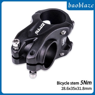 [BAOBLAZE] Aleación de aluminio mm la mayoría de la bicicleta negro manillar tallo de bicicleta de carretera