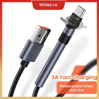 [auricular bluetooth] cable micro usb tipo c 3a carga rápida 3.0 para samsung xiaomi wildee.co