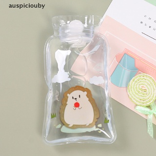 (auspiciouby) transparente lindo mini agua caliente de dibujos animados bolsa caliente botellas bolsa de inyección de agua bolsa en venta
