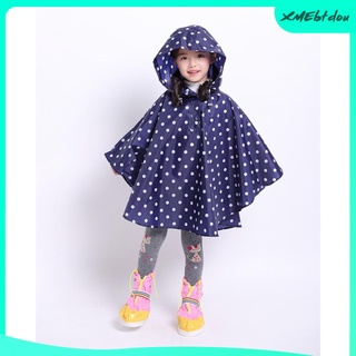 abrigo de lluvia para niños/impermeable estampado de lunares\\\