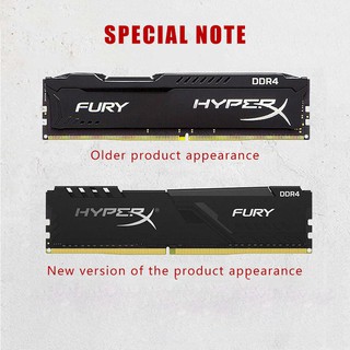 Kingston HyperX FURY - memoria RAM para escritorio (4 gb, 8 gb, 16 gb, DDR4, 2400/2666/3000 /3200 mhz, memoria RAM de escritorio DIMM 288 pines) (5)