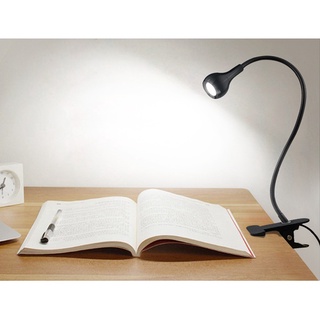 usb flexible lectura led luces de escritorio clip-on lámpara de mesa (7)