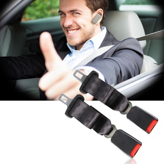 extensor de cinturón de seguridad para asiento de coche, 35 cm, hebilla de extensión de cinturón de seguridad