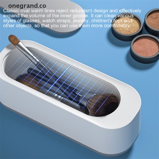 ONEGRAND Ultrasonic Cleaner Machine Sonic Vibrator Cleaning Machine Jewelry Glasses . (1)