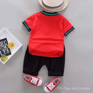Fpkids niño conjunto de ropa baju budak: polo para bebé niño ropa conjunto de niños camisa conjunto baju kanak kanak s.a. (1)