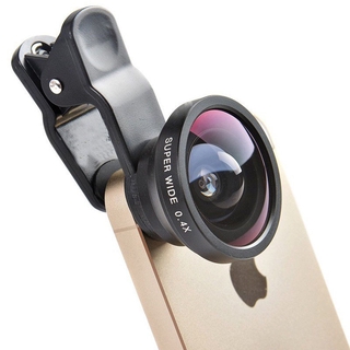 Teléfono móvil enchufable lente 0.4X gran angular macro externo selfie cámara Android teléfono móvil transfronterizo comercio exterior al por mayor