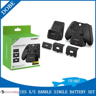 Cargador de controlador para Xbox Series Xbox one/Xbox Series X/S con batería TYX-0608 y 2 cubierta de batería incluida BL