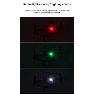 DJI Mavic Air/Mini 2 Accesorios-Universal Drone Flash Lámpara Estroboscópica Noche Señal De Vuelo Alarma Luz Indicadora (9)
