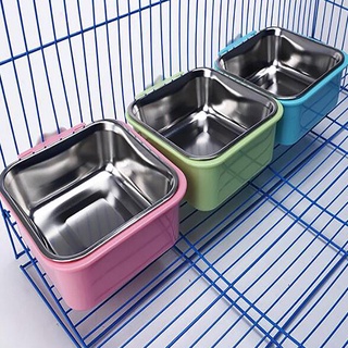 Durable Pet Bowl cachorro perro gato plato de acero inoxidable alimentador de alimentos de agua para mascotas