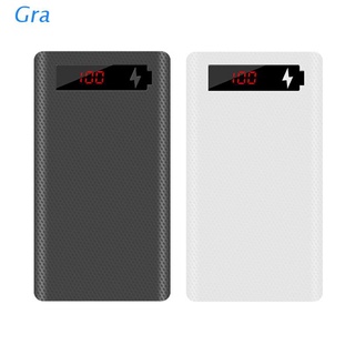 Gra L6 LCD Display 6x18650 Battery Case Power Bank Shell Charger Box Without Battery