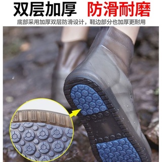 impermeable de silicona zapatos cubierta reutilizable antideslizante botas de lluvia a prueba de lluvia elástico