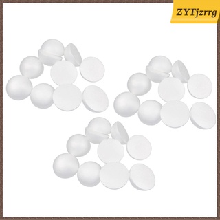 30 modelado de espuma de poliestireno espuma de poliestireno blanco medio redondo esfera diy decoración 4\\\\» (6)