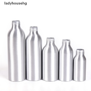 ladyhousehg 50/100/120/150/250ml loción de aluminio botella de metal vacía botellas contenedores herramienta venta caliente
