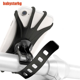 [babystarhg] soporte universal de bicicleta para teléfono celular/soporte para manillar de bicicleta
