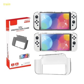 train TPU Case Protective Cover Skin Cover Suitable for Switch OLED