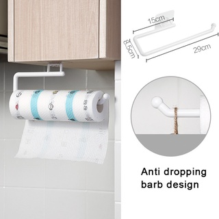 1pzs soporte de toallas abs para papel de cocina/colgador de toallas/trapo/organizador de baño (2)