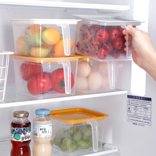 cod caja de almacenamiento multifuncional para refrigerador, cajón transparente, caja de almacenamiento de congelación de huevo, caja sellada de mantenimiento fresco