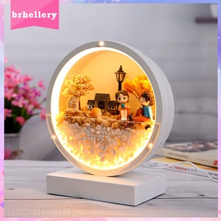 Brhellery lámpara De Mesa romántica/luces Usb alimentadas Por Usb Para Sala De Estar/hogar/boda/Mesa Centro/regalos De cumpleaños