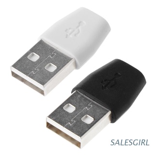 salesgirl usb 2.0 macho a micro usb hembra adaptador convertidor para transferencia de datos y carga