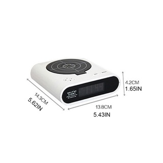 Reloj Despertador con pistola infrarroja-Display Digital LED/juego/regalos (2)