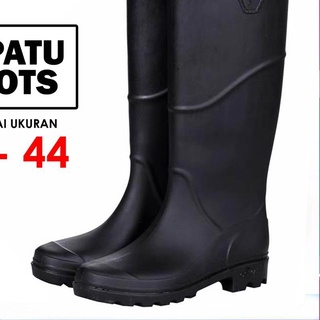 Botas de trabajo botas de proyecto zapatos ANTI agua lluvia/ JEEP negro PVC goma zapatos de arranque (1)