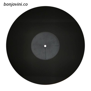 bo.co 12 Inch 3MM Acrylic Record Pad Anti-static LP Vinyl Mat Slipmat for Turntable Phonograph Accessories