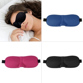 3d esponja de ojos suave cubierta ciega viaje ayuda para dormir relax máscara sombra ojos venda