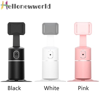 Hellonewworld - trípode de seguimiento facial con rotación 360, soporte para teléfono Vlog, grabación de vídeo, cardán