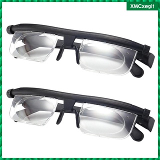 2 pares de gafas presbópicas ajustables de fuerza lector de lentes adecuados (2)