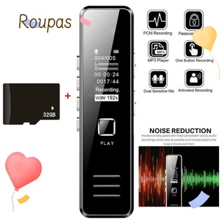 Mini grabadora Digital De 4/8/16/32 Gb reproductor MP3 De sonido De Voz Portátil Mini grabadora Digital