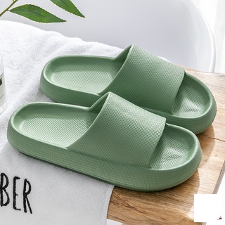 Zapatillas antideslizantes suaves de 4 cm con suela gruesa para baño suave sandalia antideslizante parejas en casa (7)