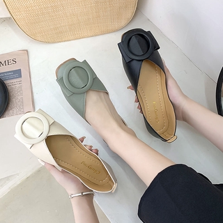 Más el tamaño (35-43) Kasut Perempuan zapatos planos de las mujeres de la comodidad de las señoras pisos de jalea zapatos Kasut zapatos de tacón plano